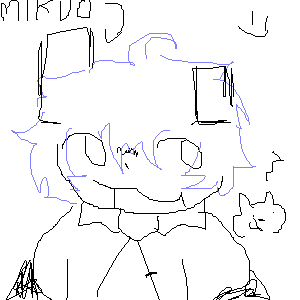 mikuo with mouse by :3